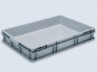 euro container 800x600x120mm silver-grey