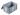Scharnierdeckel für Behälter Silverline 600x400mm grau