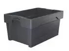 Twist stacking container Twistbox 600x400x300mm closed grey