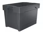 Twist stacking container Twistbox 600x400x400mm closed grey