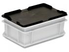 lid for euro container 300x200mm ESD conductive black