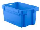 Rotary stacking container EFB 643 closed blue