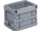 Folding box 400x300x300mm grey