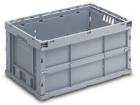 Folding box 600x400x300mm grey