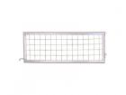 partition wall for industrial-lattice box half-height design grey