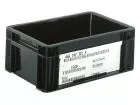 Euro container LWB container 2312 ESD conductive black