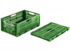 Eurocrate 600x400x228mm lattice green