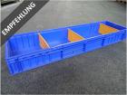 Euro Container 1200x330x180mm closed blue