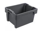Rotating stacking containers DSB-N 400x300x220mm grey