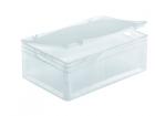hinged lid for container Lightline 600x400mm translucent