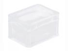 Basicline container 200x150 H120mm, translucent