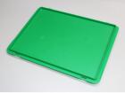 hinged lid for Euro container RAKO 400x300mm green