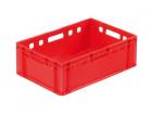 euro meat container E2 red