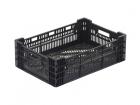 Euro container 600x400x190mm black