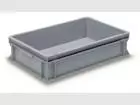 euro container RAKO 600x400x145mm silber-grey