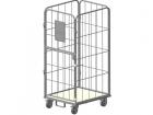 Roll container RT  600x810x1520mm, galvanized