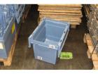 Reusable container MBD64421 with hinged lid