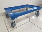 Transport roller 600x400mm, blue