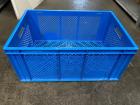 Euro standard container 600x400x274mm openwork, blue