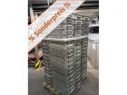 Open fronted storage box 485x305x110mm perforated, galvanised