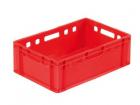 Euro meat container E2 red