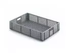 apple crate 600x400x121mm grey