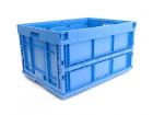 Folding box 800x600x220mm blue