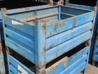 stacking transport container 940x580x500mm blue