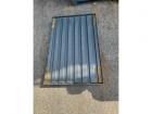 Steel flat pallet 1200x800x140mm 4 feeds anthracite