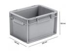 euro container EF 2120 200x150x120mm grey