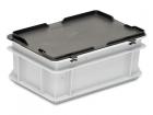 Hinged lid for euro containers RAKO 300x200mm anthracite