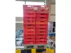 Euro meat container E1 red